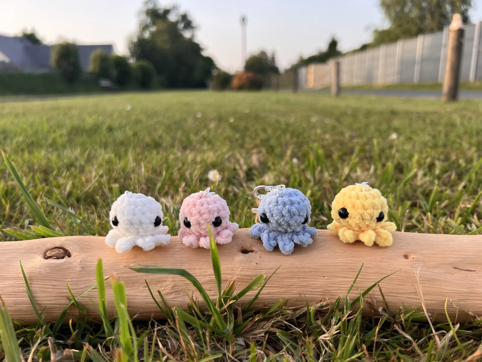 Baby Octopus Keychain